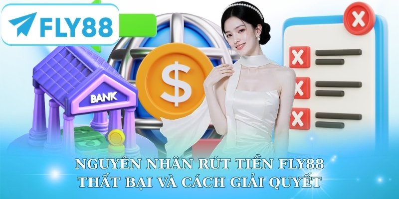 Nguyên nhân rút tiền Fly88 thất bại và cách giải quyết